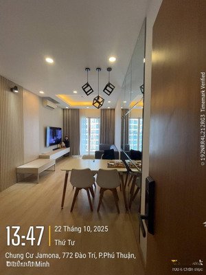 bán căn hộ jamona city quận 7, 1pn 1wc, full nội thất mới đẹp xịn sò, sổ hồng sang tên ngay