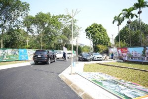 bán nhanh mảnh đất 100m2 full thổ cư sát ga metro 5 và ql21. cách cổng trường dhqg chỉ hơn 1km