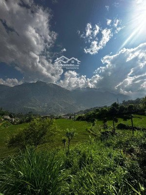 đất đẹp mường hoa sử pán, sapa. diện tích: 1.500m2 có 200m2 thổ cư pháp lý rõ ràng