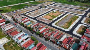 cc bán đất chợ sàn 80m2,mt 5m, vỉa hè 5m giá 2,9 tỷ tại đường 31, xã phương sơn, lục nam, bắc giang