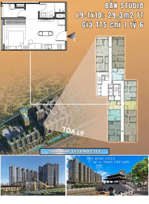 chỉ 300tr có ngay studio xịn xò - hỗ trợ ngân hàng 70% lãi 0% lên đến 3 năm đầu