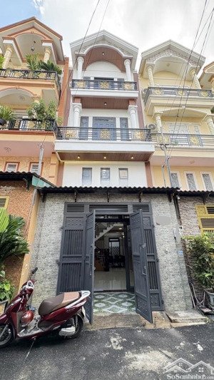 nhà 4 tầng full nội thất đường trần thị năm, phường tch, q12, dt 63m2 (4,5mx14m). đường 6m