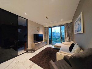 the crest - metropole: cho thuê căn hộ 2pn + 1 - full nội thất - view sông, landmark 81 thoáng