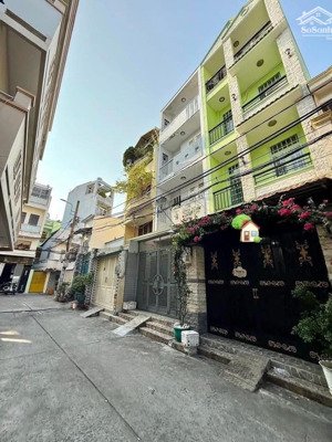 bán nhà quận 11 - lạc long quân- 80m2 - nhà 4 tầng xây kiên cố- hẻm xe tải thông- chỉ 13.5 tỷ tl