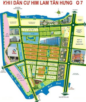 cho thuê văn phòng 1200m2 sàn, tại him lam tân hưng, q7, tp.hcm