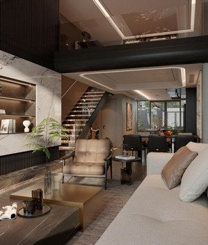 nhà phố mỹ gia (1 trệt 1 lửng 2 lầu) - cho thuê 25 - 35tr/tháng