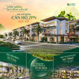 bán bt an khánh economy, 220 triệu / m2, 50m2, 5pn, 5wc, 3 tầng, hoài đức, hn