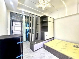 cho thuê cc mini 1pn, 1vs, 35m2 tại lê văn quới- ngã tư bốn xã, thang máy hầm xe đầy đủ