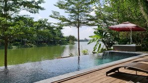 chính chủ cần bán villa tâm huyết tự xây, view hồ đại lải 323m2 3 pn, chưa từng cho thuê nghỉ dưỡng