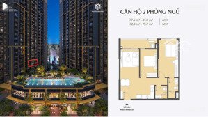 căn 2pn giá tốt nhất - all in 8.1 tỉ - tầng thấp - view nội khu xanh mát