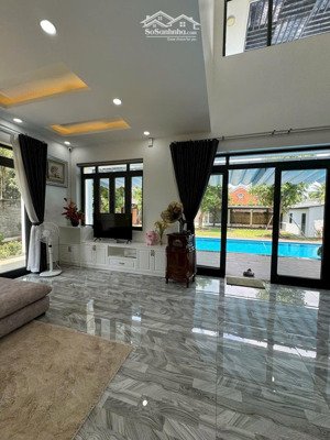 bán biệt thự vườn huyện hóc môn _ dt 35,5 x 24m _ dtcn 766m có 297m thổ cư _ dt xây dựng 178m