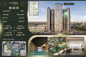 sở hữu ngay căn hộ cao cấp 1pn+ "rẻ nhất" tại trái tim global gate dự án lumière prime hills