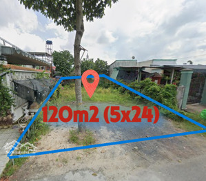 1,3 tỷ đất ngay tỉnh lộ 8 tân an hội 120m2 sổ hồng riêng đường nhựa, gần kcn tây bắc