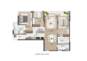 sở hữu căn hộ vĩnh viễn jade square vốn 8 tỷ, ưu đãi giảm 1,6 tỷ, vị trí mặt đường