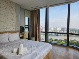 cho thuê căn hộ 4pn landmark 81 loại officetel sẵn nội thất đẹp, view công viên, có thương lượng
