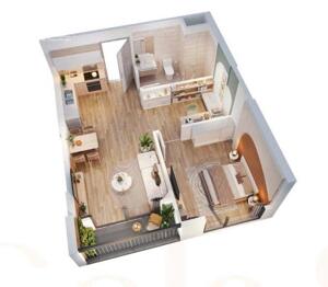 [CĂN CHUYỂN NHƯỢNG RẺ NHẤT] #3.XTỶ Sở hữu ngay căn 1N 43m2 tại dự án The Solar park