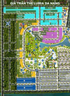 bán biệt thự tại the lumia danang, 55 triệu/m2, 85m2, 4pn, 3wc, pháp lý đầy đủ