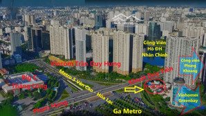 chính chủ nhà 60m2, mt 5m, ngã tư khuất duy tiến-tdh, gần ga metro, bigc, vincom, vinhome,công viên