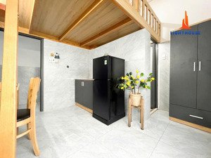 phòng trọ gác có ban công cửa sổ thoáng ngay cv văn hóa gò vấp, đh vlang cs3, iuh, học viện quốc gi