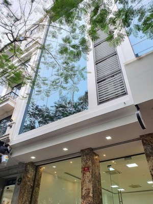 cho thuê nhà mới lk nguyễn tuân - thanh xuân, 75m2x6 tầng, thang máy, thông sàn ô tô đỗ cửa 48tr