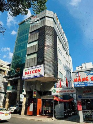 tòa building 2mt bùi thị xuân 8 tầng, dtsd 828m² hđ thuê 250tr/tháng giá chỉ 73 tỷ!