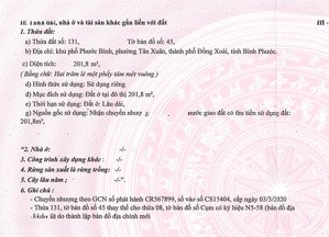 bán đấu giá ts msb l1_phước bình, tân xuân, đồng xoài, bình phước (nay là p. bình phước, đồng nai)