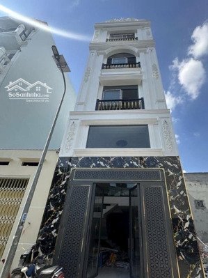 nhà 5 tầng khu đồng bộ lê văn quới, 4.5x12, đầy đủ nội thất, giá chỉ 6,9t còn tl