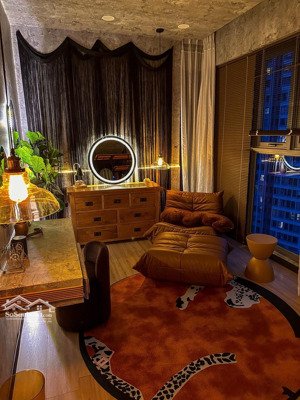 cho thuê millennium q4 3pn 108m² rộng rãi, full nội thất view bitexco giá 35 triệu/tháng