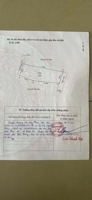 . đoàn xá - kiến thụy.ko quy hoạch , cách trục chính chỉ 50m . cách chợ chiều đoan xá chỉ 250m.