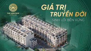 the heritege căn 90m giá chỉ 6x tỷ. liền kề ký trực cđt. e vượng pkd cdt hỗ trợ ạ!