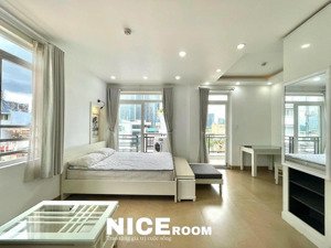 1pn tách bếp hiện đại bancol ở phạm viết chánh gần nguyễn hữu cảnh, nguyễn thị minh khai, q1, q2