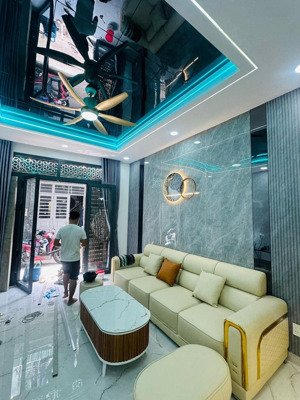 nhà đẹp bán gấp, hẻm ô tô, đường huỳnh văn nghệ, p. 15, tân bình, chỉ 6,98 tỷ tl