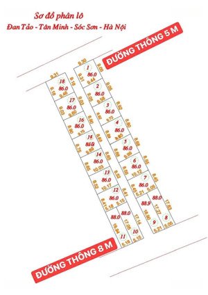 chính chủ cần bán lô đất đan tảo tân minh sóc sơn