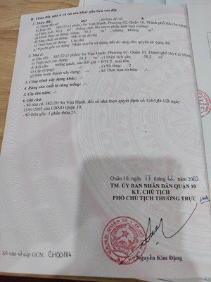 nhà 382/ sư vạn hạnh q10, hẻm xe tải, 3 tầng đẹp, chỉ 6.7 tỷ ở ngay