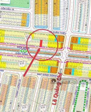 bán đất mặt tiền đường diên hồng - hòa xuân, đà nẵng