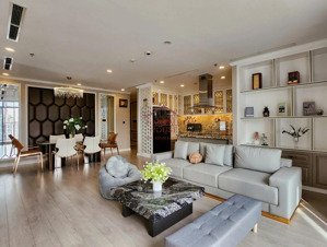 cho thuê căn hộ 3pn 127m2 nội thất cao cấp, decor đẹp, dọn vào ngay, giá thuê 46tr còn thương lượng