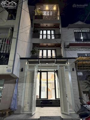 Bán nhà hẻm ô tô tránh 4 tầng 6PN 6WC 62m2, sau lưng ĐH Hutech, giá 13.9 tỷ còn thương lượng