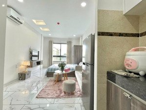 cho thuê chung cư mini có phòng gym mini - hầm xe thang máy bảo vệ an ninh sát cầu kinh