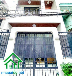 chỉ 4,5 tỷ nhà mới đẹp gần lê văn quới ngã tư 4 xã chợ bình long - 3pn, 2wc