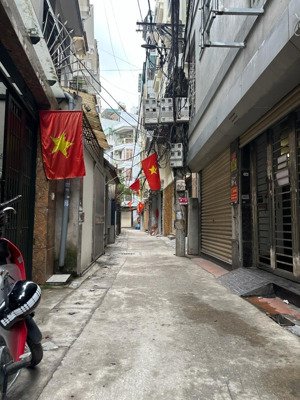 bán nhà riêng giáp nhất, quan nhân - mặt ngõ thông - dt 65m2 x 5 tầng x giá 13.x tỷ