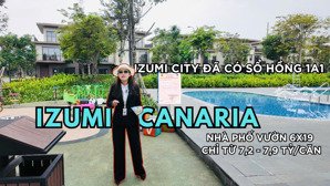 biệt thự song lập canaria izumi city diện tích 12x20.5 giá chỉ từ 16 tỷ /căn chủ đầu tư nam long