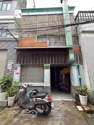 bán nhà 1t1l đường oto thông, dt 4x16 ngay huỳnh tấn phát vào 50m, ko ngập giá 5ty6 tl