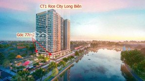 duy nhất 2 căn ngoại giao shop chân đế sổ đỏ lâu dài tại ct1 rice city ký hđmb trực tiếp với cđt