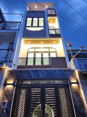 bán nhà giáp tên lửa hẻm thông, 4mx12m, 1 trệt 2 lầu sân thượng. nhà mới hiện đại, giá nhỉnh 6tỷ tl