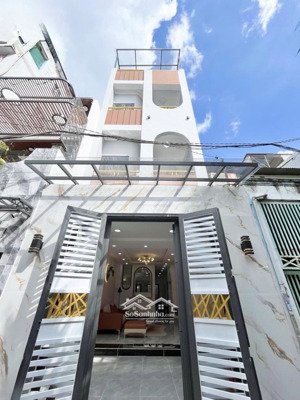 hẻm xe tải đỗ thừa luông sát aeon tân phú - 68m - 4x17m- 4 tầng -4pn-5wc - tặng nội thất 8.5 tỷ tl