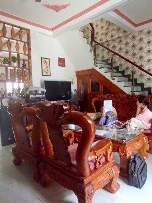 nhà đẹp 3 tầng 2 mặt tiền đường xe tải ở ngay sau chợ tăng nhơn phú b khu phân lô bàn cờ