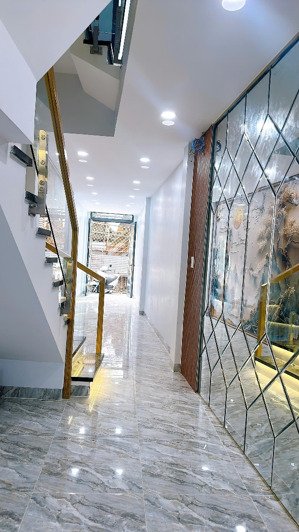 mua bán nhà quận 4, 46m2 đất, dân cư hiện hữu chỉnh trang, hoàn công đủ, hẻm thông tôn thất thuyết