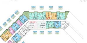 hàng độc quyền - 99.2m2 tầng trung trục 10, mặt trước. giá 8.1 tỷ bao phí