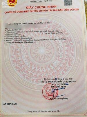 Bán đất Đồng Nẻo - Đồ Sơn - Hải Phòng