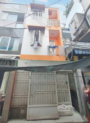 nhà hẻm rộng thoáng hồ thị kỷ ,p vườn lại (p 1 quận 10 cũ ) ngay chợ kích thước : ngang 3,5m x 7m